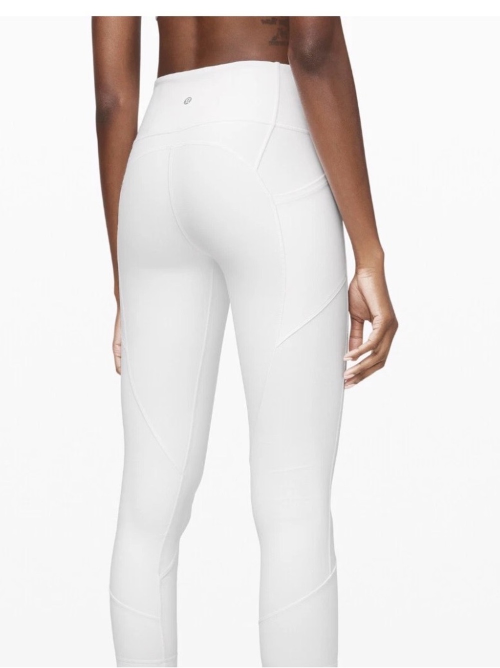 Lulu lemon High-Rise White Performance Leggings
